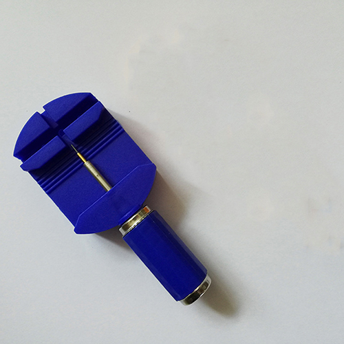 Duurzaam Verstelbare Metalen Horloge Band Roestvrij Stalen Horloge Band Aanpassing Tool Metalen Armband Stretching Horloge Accessoires: blue