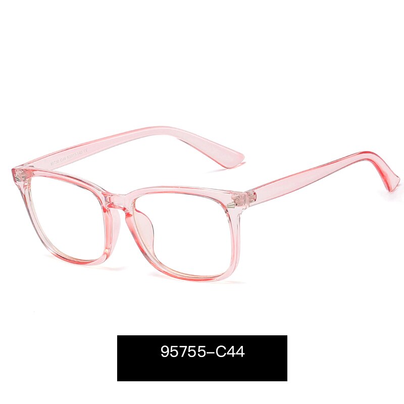 Modne nowe okulary zerówki dla chłopców i dziewcząt dla rodziców i dzieci okulary blokujące niebieskie światło komputerów klasy Online komputer uczenie się gogle: C44