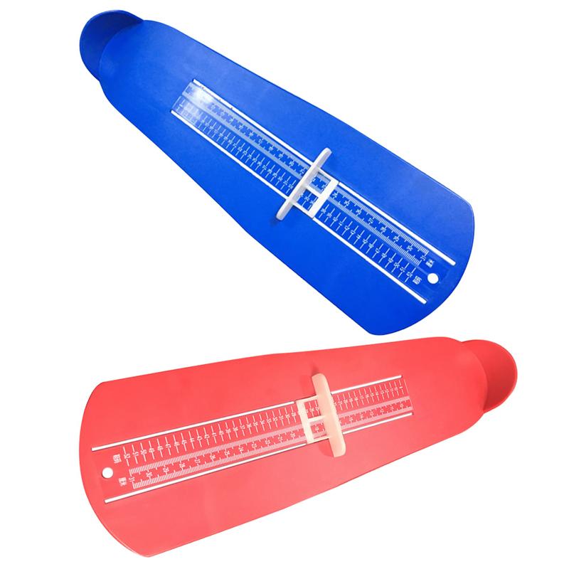 1 Set 2Pcs Foot Sizer Foot Ruler Feet Measure Device Shoe Sizer Foot Width Length Measuring Device Shoe Size Measure Gauge For A