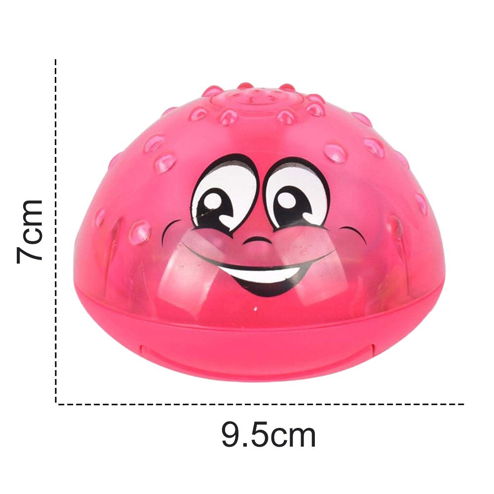 Baby Bath Toy Cute Cartoon Light Music Sprinkler Water Splash Ball Kids Baby Bath Pool Toy Led Light Funny Toy perfect