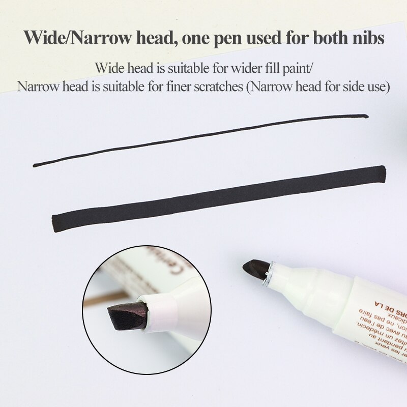 Furniture Touch-up/Fill Paint Marker Filler Pen Composite Repair Pen Floor/Stairs/Door/Woodenware Scratch/Patch Restore Marker