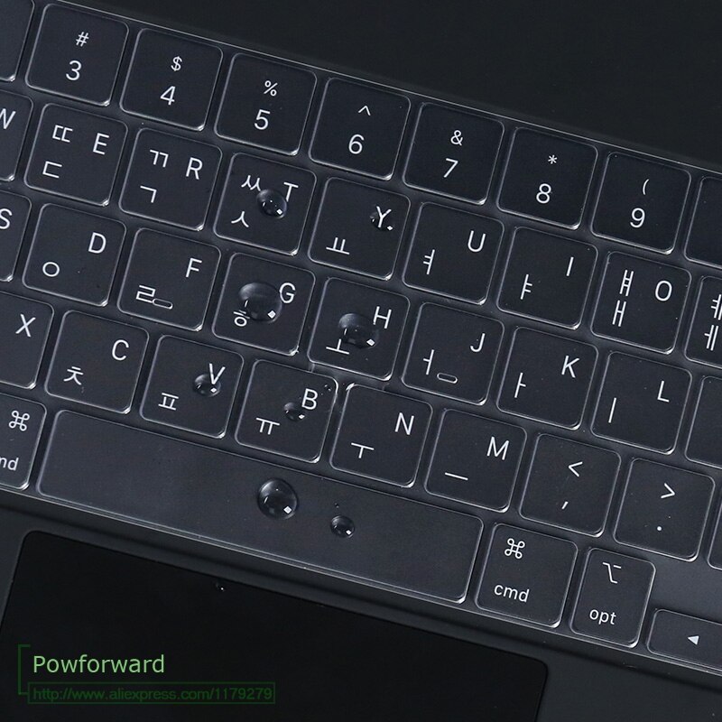 Euro US TPU Tangentbordsskydd för Apple Magic Keyboard iPad Pro 11 / 12.9