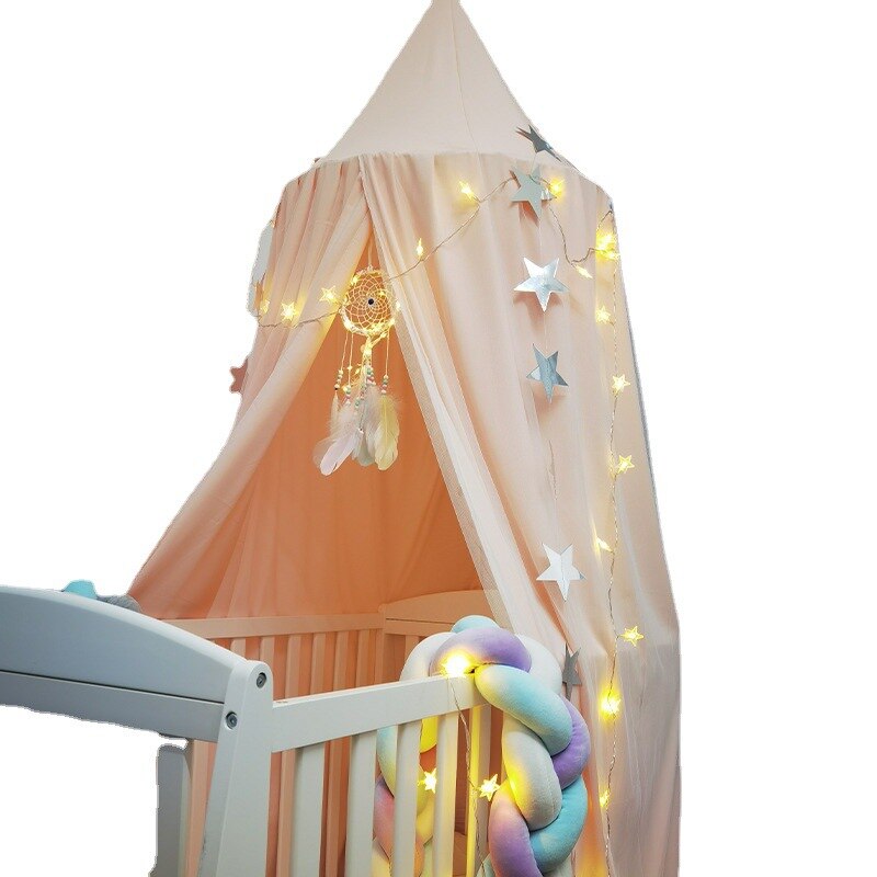 Kinderen Opknoping Luifel Bed Gordijn Double-Layer Prinses Klamboe Babybedje Anti-Mosquito Tent Kinderen Slaapkamer Decor voor Meisjes