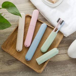 Travel Portable Toothbrush Toothpaste Holder Storage Box Case Pencil Practical Container Toothbrush Organizer Bathroom Tools