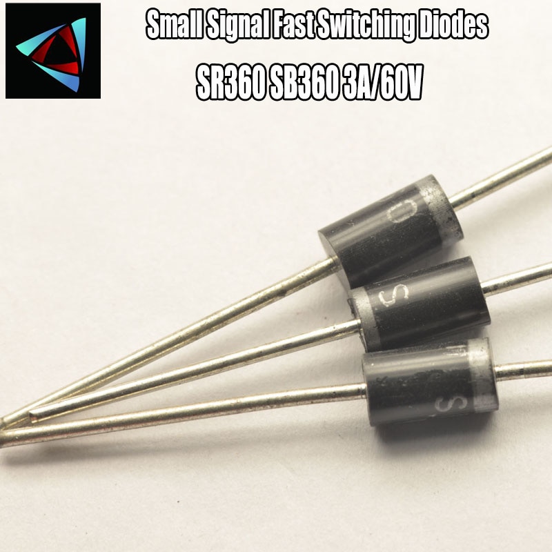 10 stk.  sr360 sb360 3a/60v schottky-diode