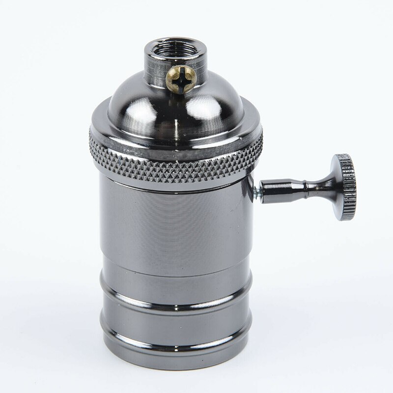 E27 skruv retro vintage kopparlampa taklampor glödlampor hållare socket 250v 250w home mjj 88