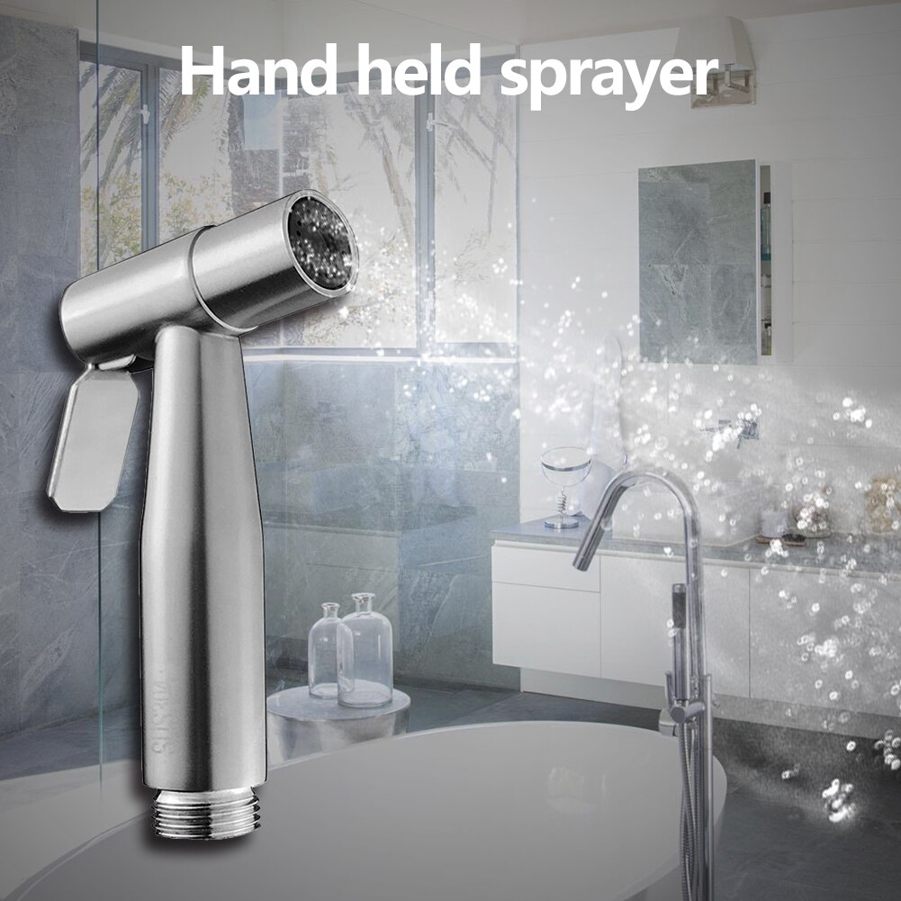 Wc Bidet Sproeiers Baby Bidet Kraan Badkamer Handheld Rvs Nozzle Voor Huishoudelijke Badkamer Ornamenten