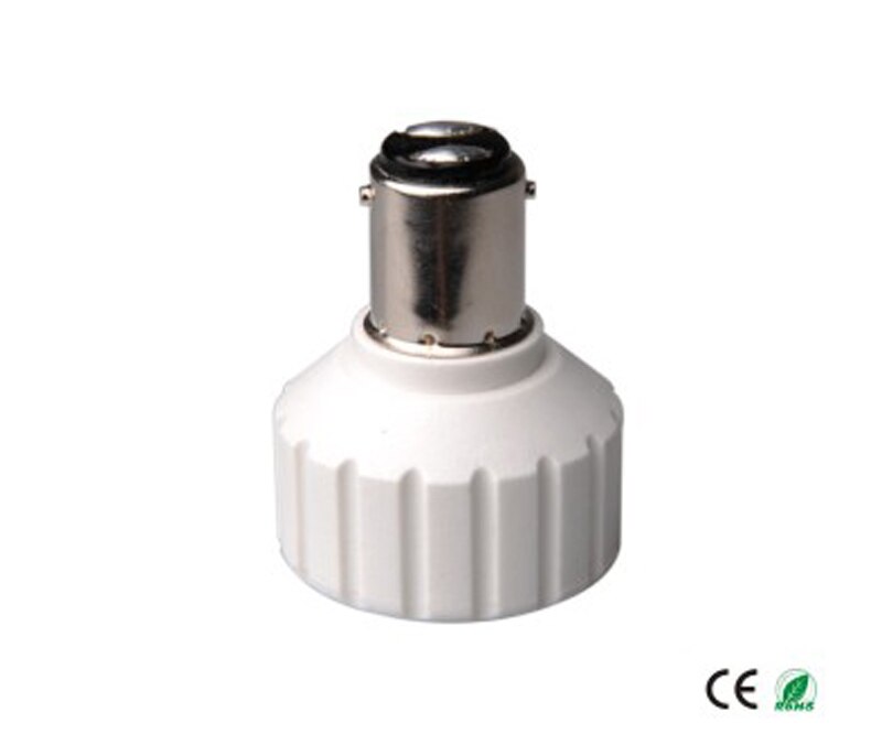 Ba15d til  gu10 lysuttak adapter  ba15d til  gu10 lampeholder omformer, ce rohs, installatør  gu10 søkelyset i  ba15d kontakten