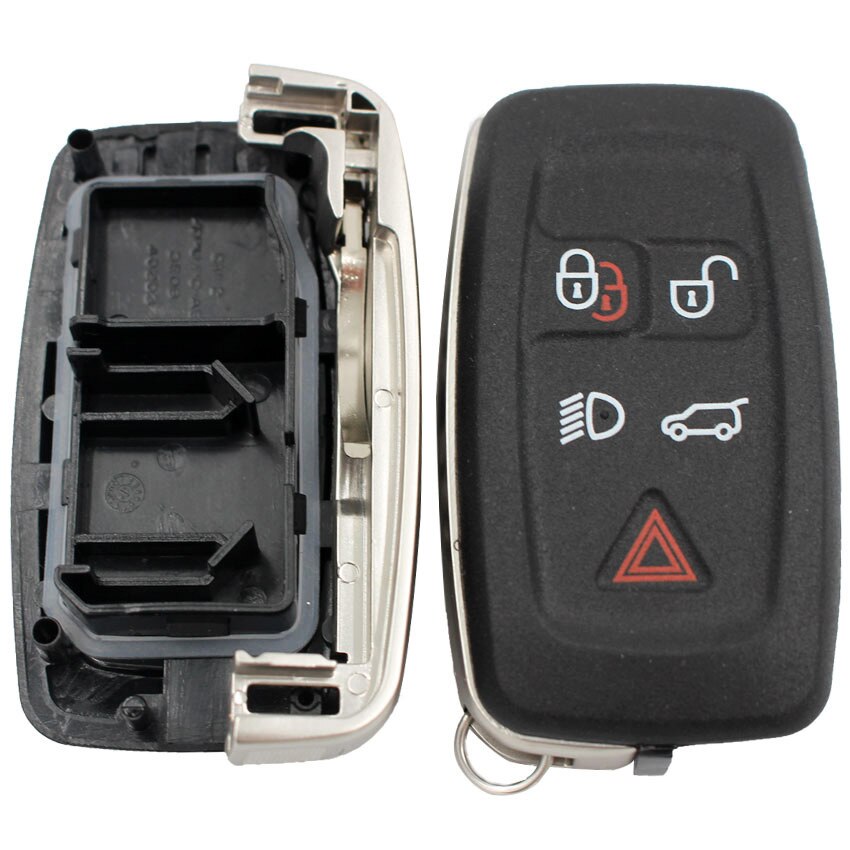 Coque de clé télécommande à 5 boutons pour LAND ROVER RANGE ROVER SPORT LR4 Vogue –