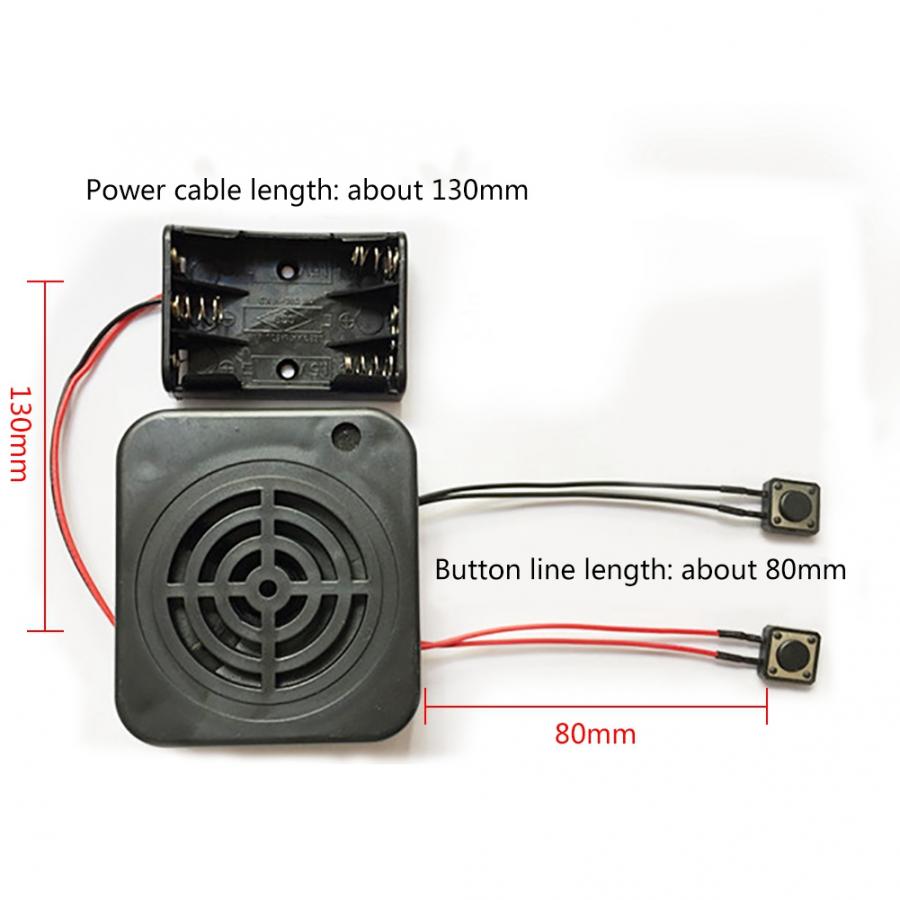 3W DIY Voice Recording Doos Bericht Doos Module Helder Geluid voor Knuffels/Speelgoed/Reclame