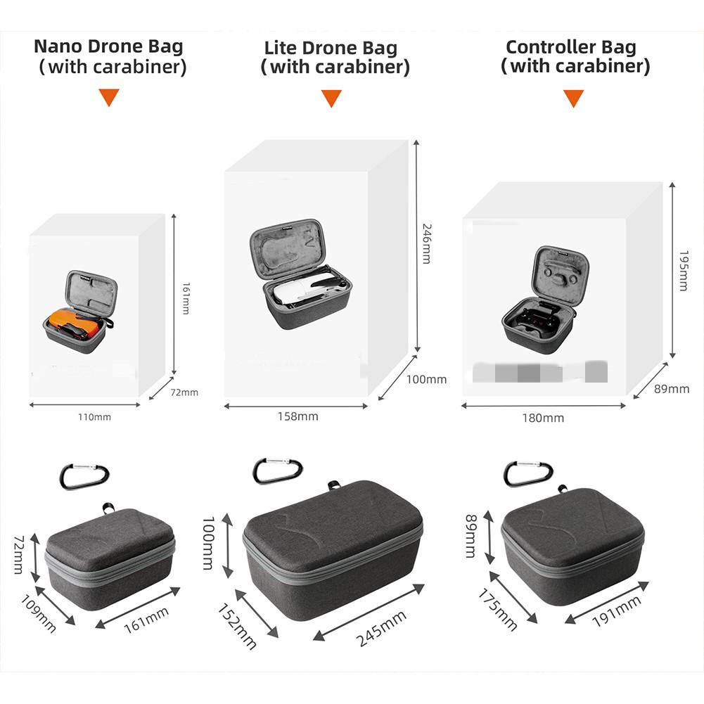 Storage Bag Body / Remote Control Travel Protective Box Compatible For Evo Nano/lite Series Lite+