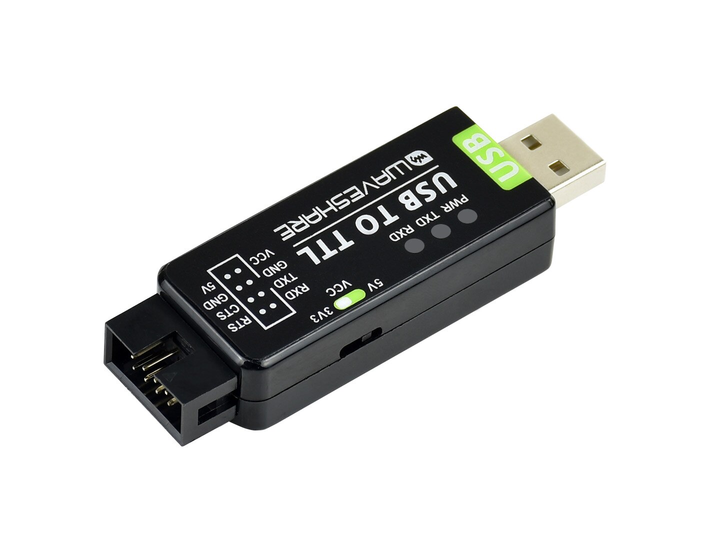 Industrial USB TO TTL Converter, Original FT232RL Onboard, Multi Protection Circuits, Multi Systems Support,USB TO TTL