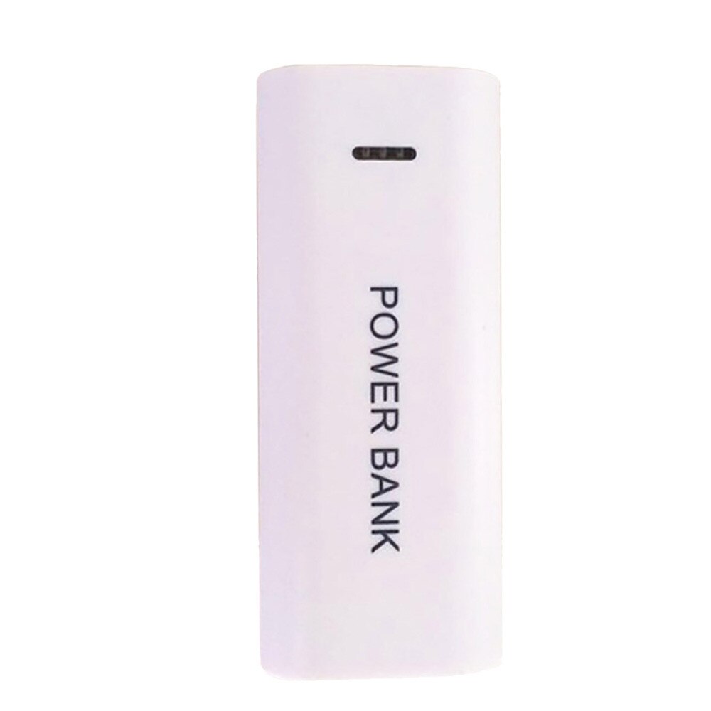 1PC 5600mAh 2X 18650 USB Power Bank Battery Charger Case DIY Box For iPhone Sumsang Smartphone Barrery Storage Boxes: WH