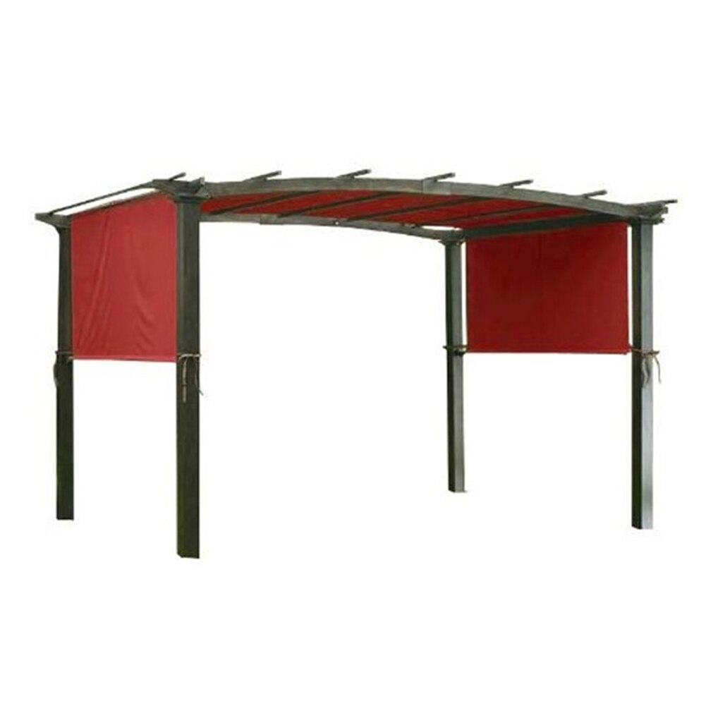 Sun Shade Desk Portable UV Proof Sofa Summer Furniture Awning Outdoor Garden Open Air Chair Courtyard Hammock Protective Cover: Red