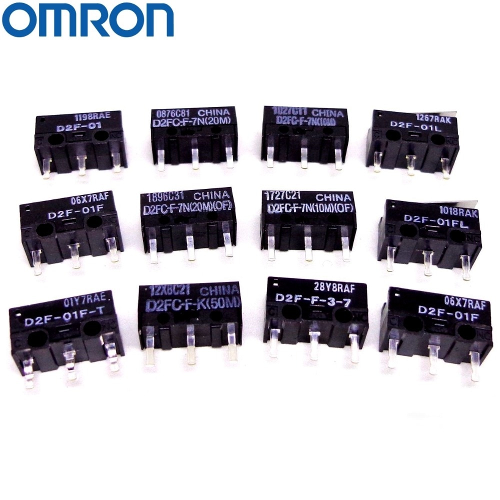 50 kpl omron hiiren mikrokytkin  d2fc- f -7n 10m 20m /  d2fc- f-k (50m)  -rz  d2f-01f - l  d2f -01fl -01f- t  d2f- f -3-7 d2ls-21 dg2 dg4 t85