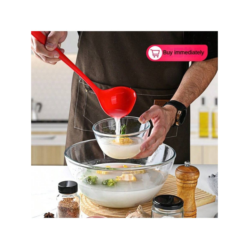 Siliconen spatel huishoudelijk keukengerei keukenspatels multifunctionele koken siliconen set siliconen spatels