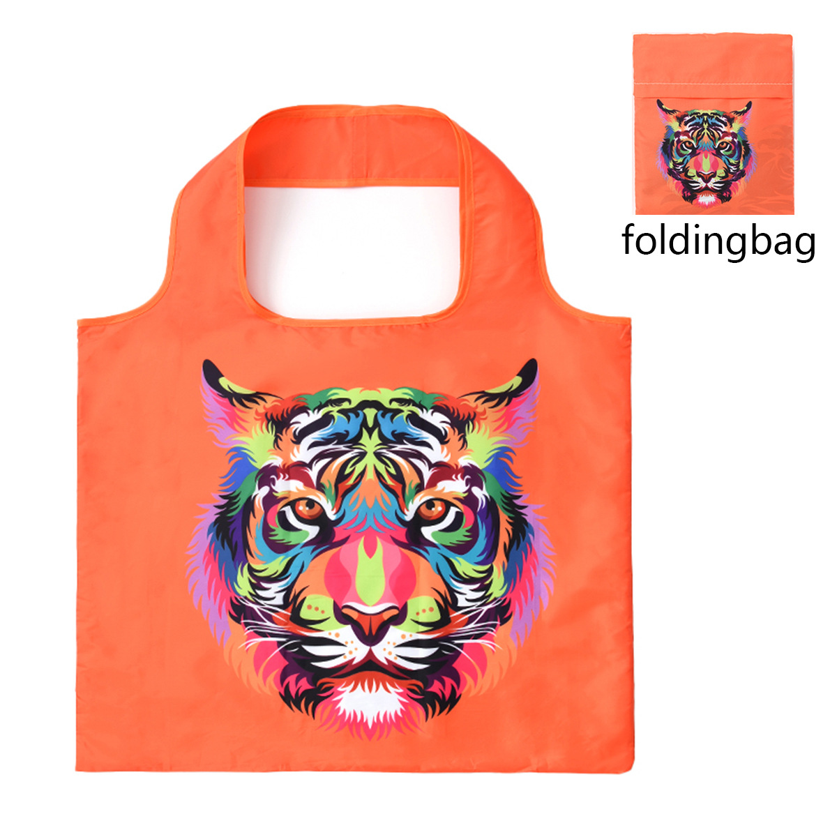 Van Gogh Hand Painted Oil Painting Shopping Bag Famous Painting Pattern Storage Bag Portable Foldable Travel Bag One Shoulder: black