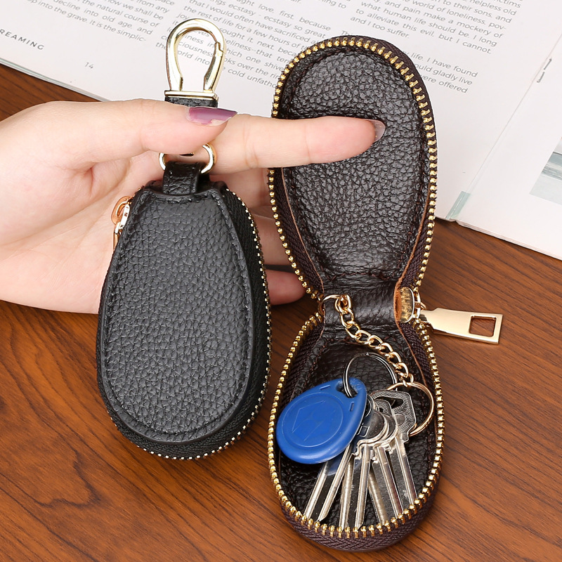 Unisex PU Leather Key Case For Car Key Wallet Pock... – Grandado