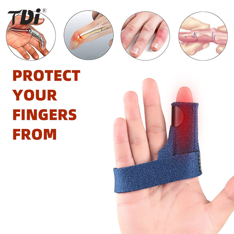 Vinger Brace Trigger Vinger Spalk Rechtzetten Gebroken Gebogen Vingers Duimen Mallet Vinger Spalk Tenosynovitis Vinger Stabiliseren