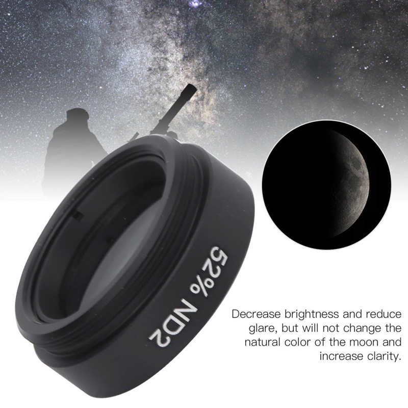1,25 zoll ND2 ND4 ND8 ND16 Teleskop Mond Filter neutral Dichte Filter für Astronomische Teleskop Okular