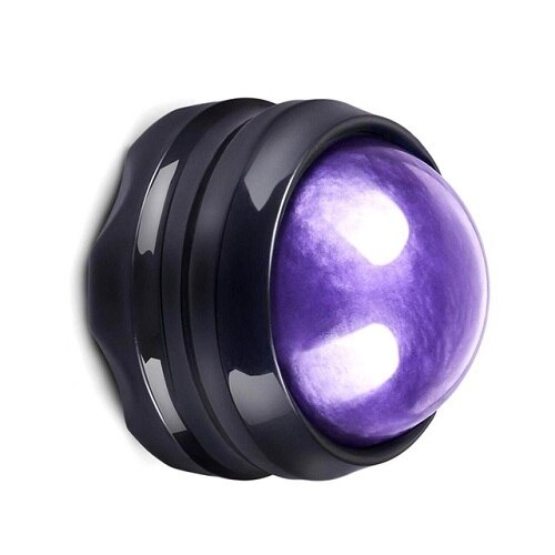 Pelota de masaje para Crossfit, alivio del dolor muscular, palma, brazo, cuello, espalda, rodillo para relajación, pelotas de Fitness: Púrpura