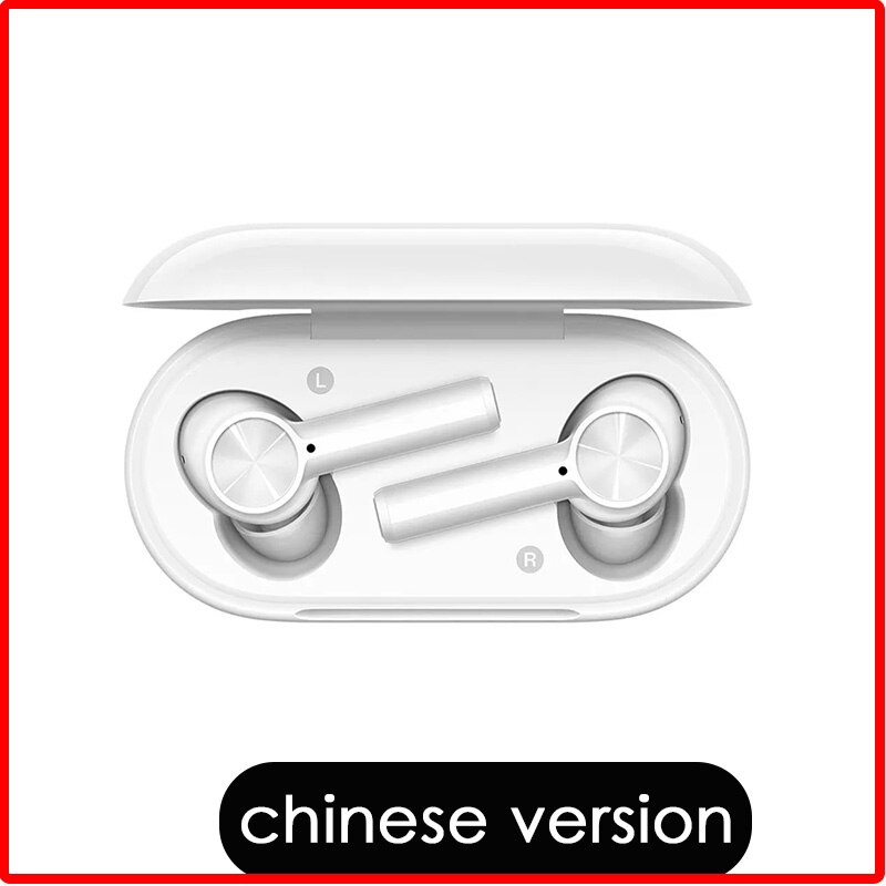 OnePlus-auriculares inalámbricos Bullets Z con Bluetooth 5,0, novedad oficial, auriculares con cancelación de ruido ambiental: Chinese WHITE