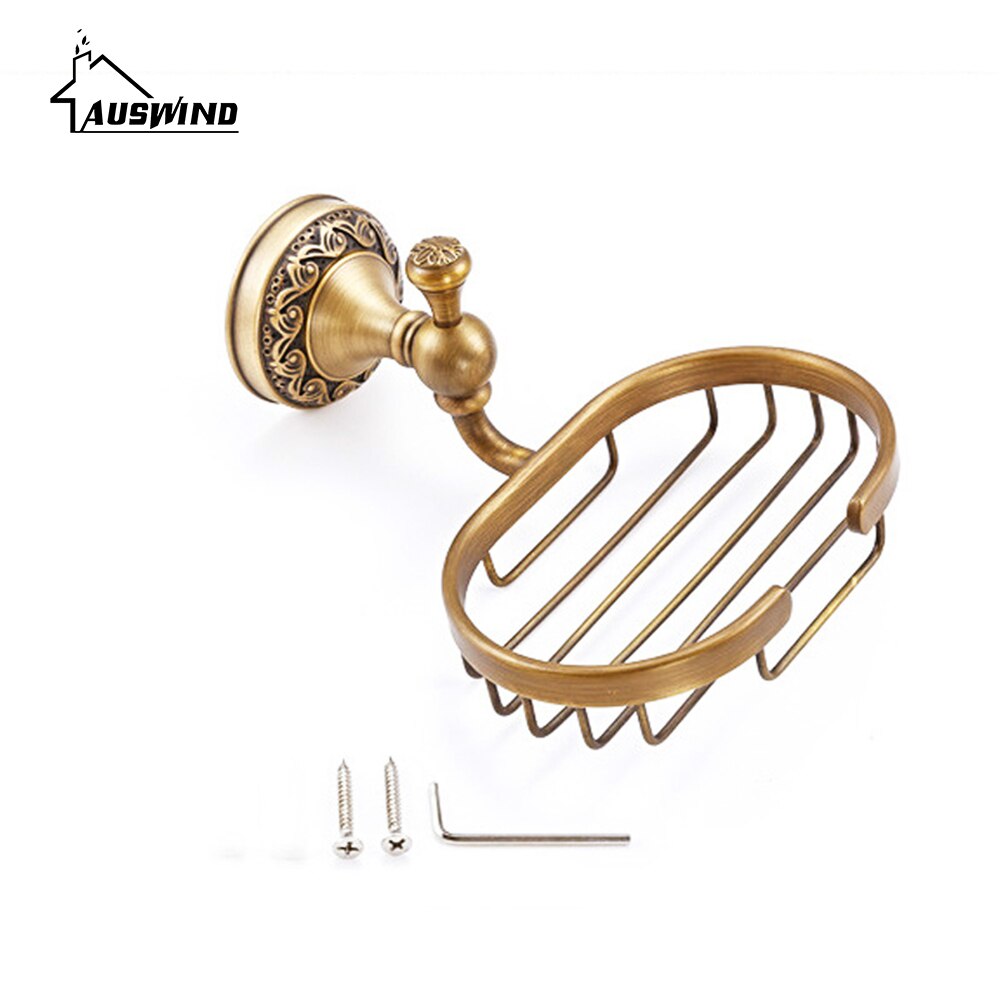 Juegos de accesorios tallados de latón antiguo para baño, accesorios de baño de bronce cepillado europeo, latón macizo tallado, producto para baño gy5
