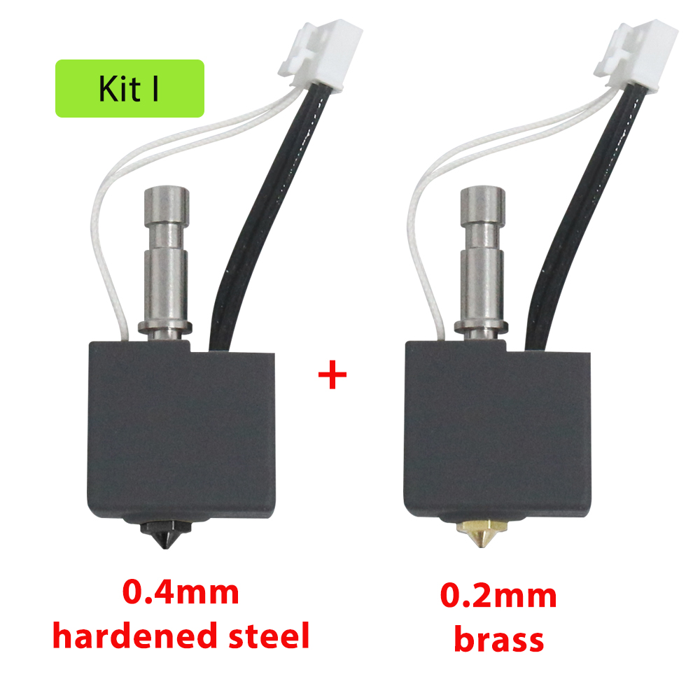 Für Anycubic Kobra S1 Hotend Kobra S1 Combo End Kit für Anycubic Kobra S1 Düse Druckkopf S1C 3d Drucker Zubehör: Gold