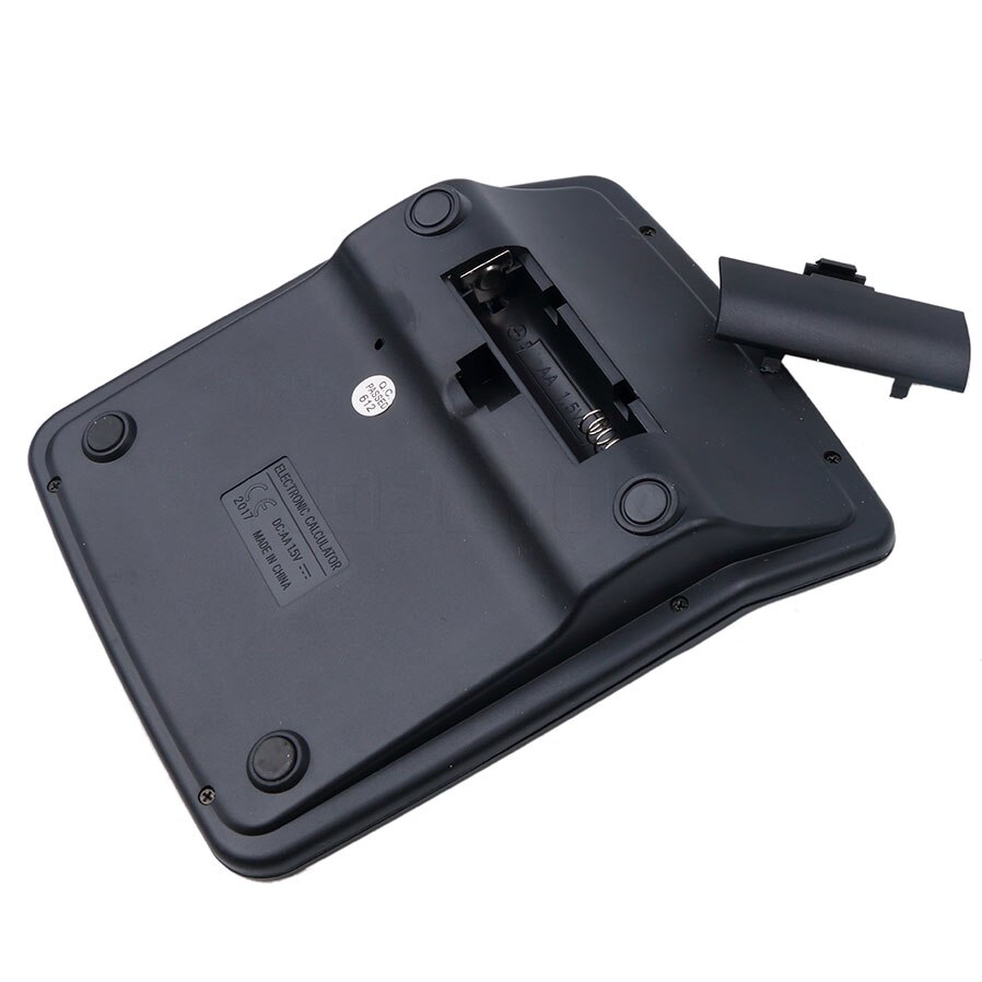 Taschenrechner mit solarbatterie und beleuchtung , 12- stellig, tragbarer taschenrechner für büro und zuhause, taschenrechner für büroangestellte und schüler