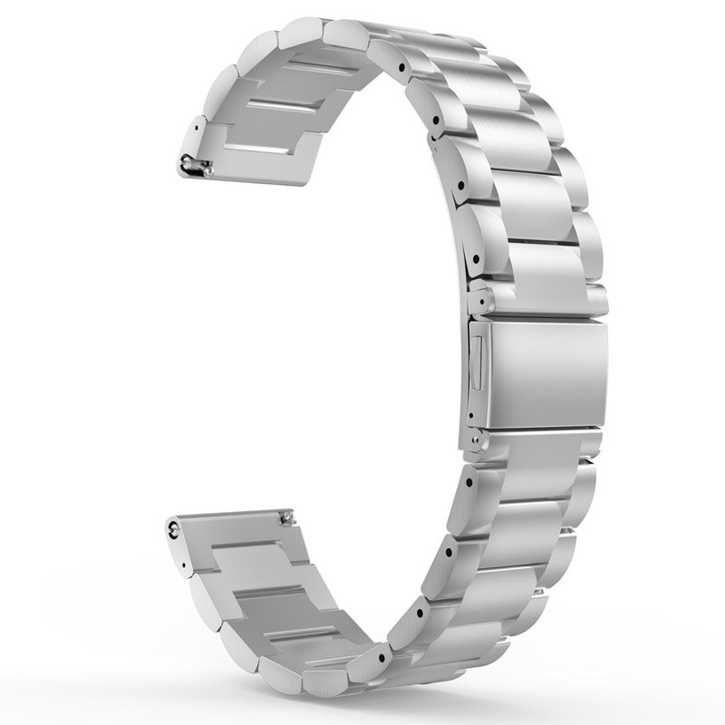 22mm Metall Band Für Xiaomi Huami Amazfit Tempo Armband Milanese Schleife Magnetische Strap für Amazfit Tempo Stratos 2 Gürtel ersatz: Steel Silver