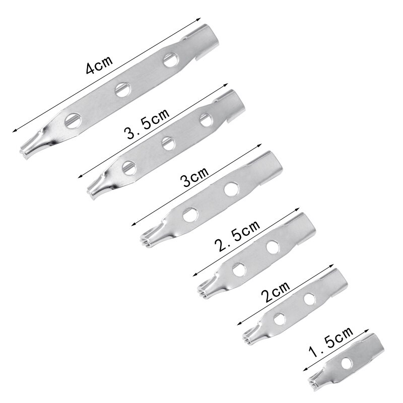 50PCS Iron Tone Safety Brooch Back Safety Catch Bar Pins Jewelry Findings Accessories DIY Brooches Making Safety Pin Brooch