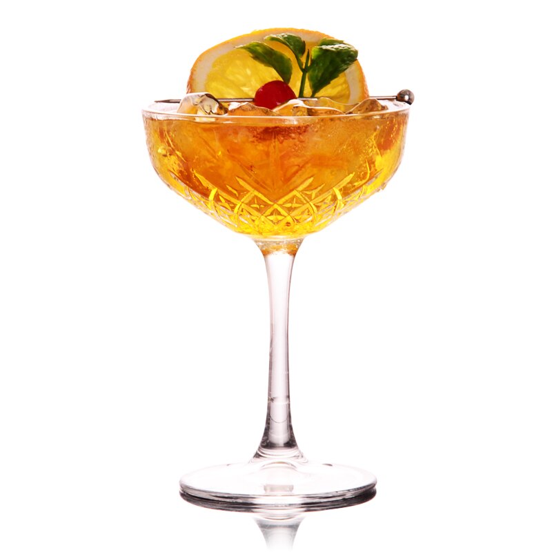 4 st 260ml coupe cocktailglas martini glas kristall set  of 4