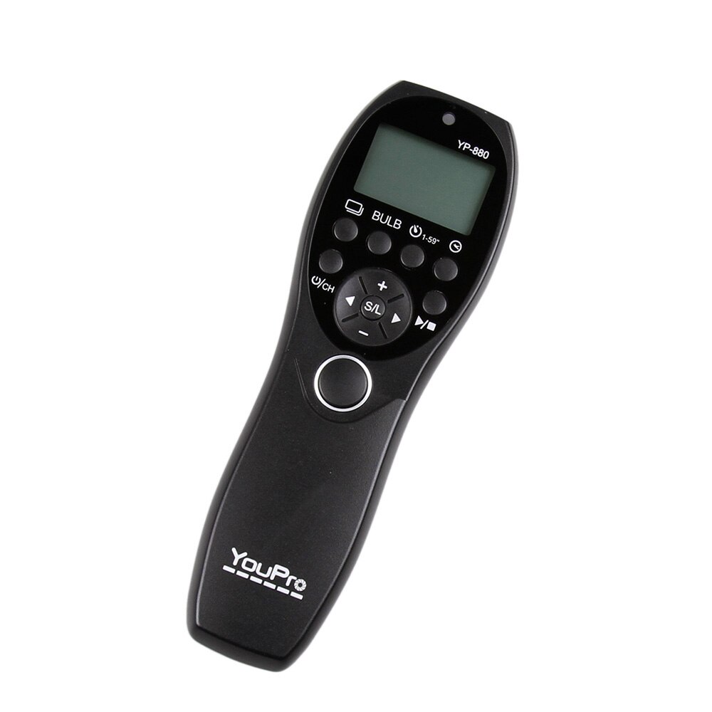 Youpro YP-880 S2 Camera Wired Ontspanknop Timer Afstandsbediening Lcd Display Voor Sony A58 NEX-3NL A7 A7R A3000 A5000 a6000