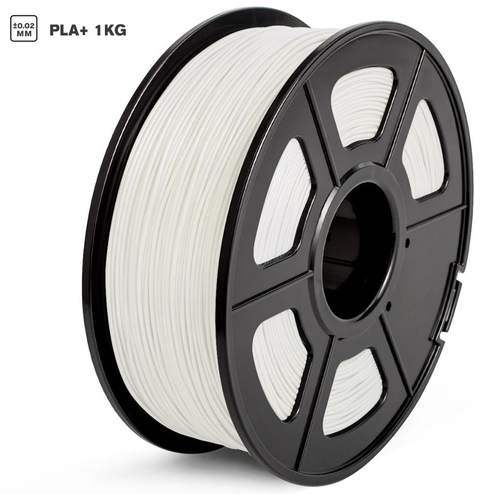 AW PLA Plus 3D Printer Filament 1kg White 1.75mm High Toughness Non-toxic PLA+ Tolerance +/-0.02mm FDM 3D Printing Material