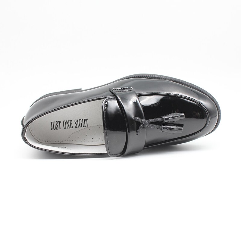 Boys shoes kids loafers children smart leather shoes flats slip-on river Island shoes classic soft boy black tassel loafers