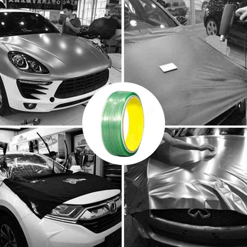 5m 10m 50m autocolante auto din vinil, bandă de tăiere pentru folie de ambalare, instrumente de tăiere a foliei auto, instrument de tăiere a foliei auto