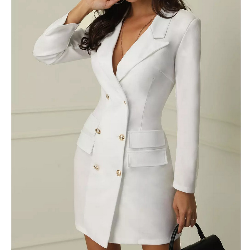 Dress Coat Women Stand Collar Long Sleeve Winter Outerwear Pea Coat - Allegra K Womens Wool Coat