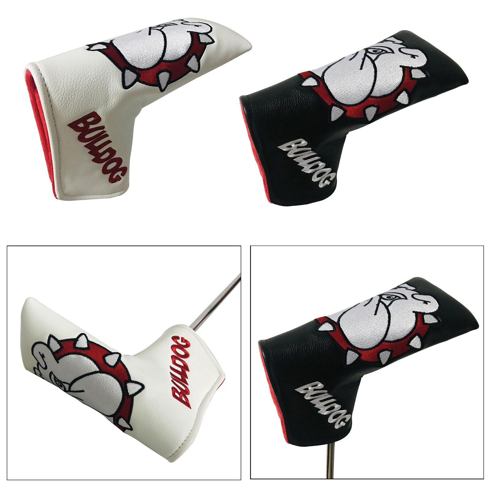 Golf Club Blade Putter Headcover Borduurwerk Sport Golf Accessoires Apparatuur Gear