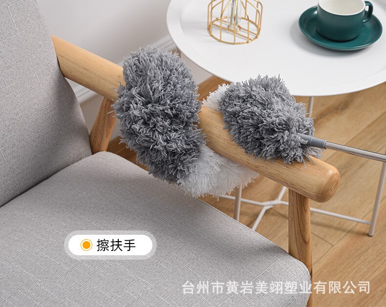 Retractable Super long Duster, Brush for Ceiling Spider Web Dust Removal Scavenging, Household Cleaning Tool