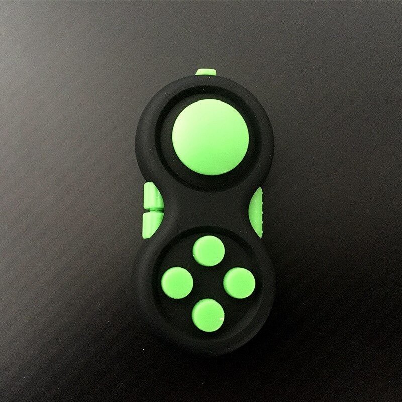 Antistress Speelgoed Voor Volwassenen Kinderen Kids Fidget Pad Stress Relief Squeeze Fun Hand Interactieve Speelgoed Kantoor Christmas: Green