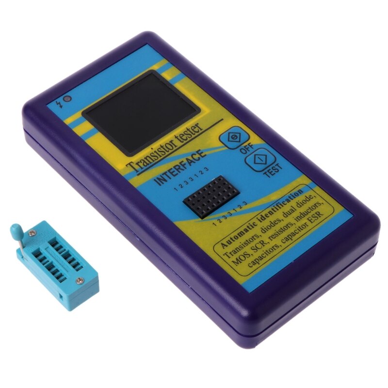 M328 multi-usages Transistor testeur Diode résistance Esr capacité Lcr mètre Portable composant