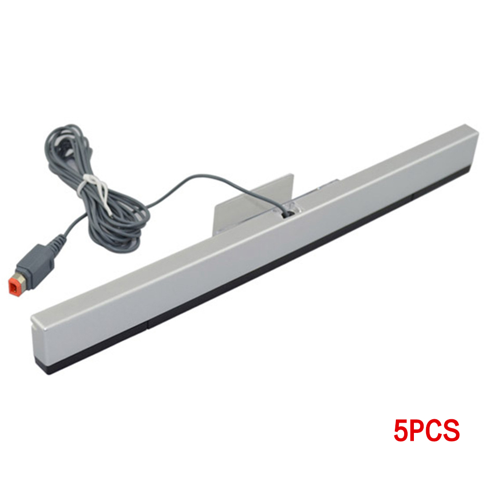5Pcs Praktische Signaal Ir Bar Bedrade Ontvanger Afstandsbediening Professionele Accessoire Infrarood Ray Sensor Voor Wii