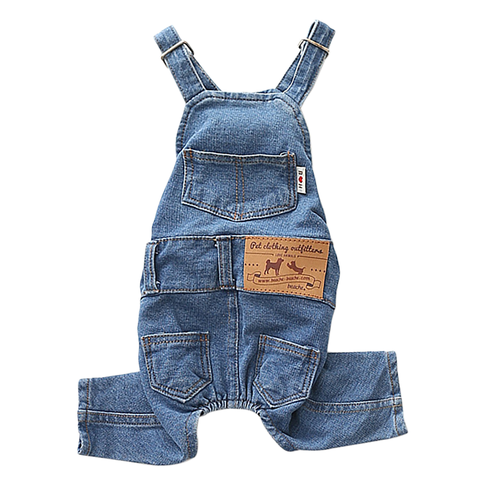 Hund Pyjama Welpe Jumpsuit Grün - Weicher Strick Schlafanzug Für Hunde