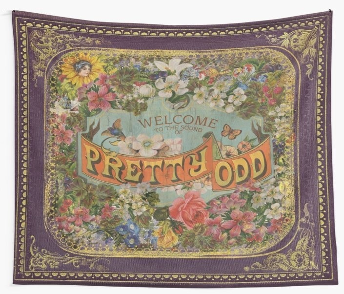The Sound of Pretty Odd Tapestry Wall Hanging Polyester Home Bedroom Bedspread Beach Mat Blanket Yoga Mat Dorm Decor Tapestry