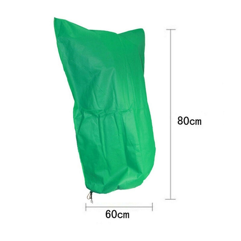 3 størrelse vinterplantebeskyttelsesposer anti-insekt varm havearbejde dækning træbusk frostbeskyttelsespose haveplejeværktøj