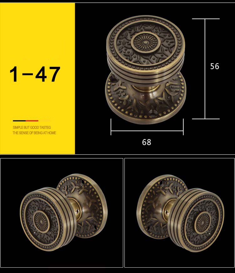 Lèvent de porte en cuivre invisibles, quincaillerie de porte, poignée de porte en cristal, laiton en bois pastChev, arrière-plan de porte latérale dissimulée: Black
