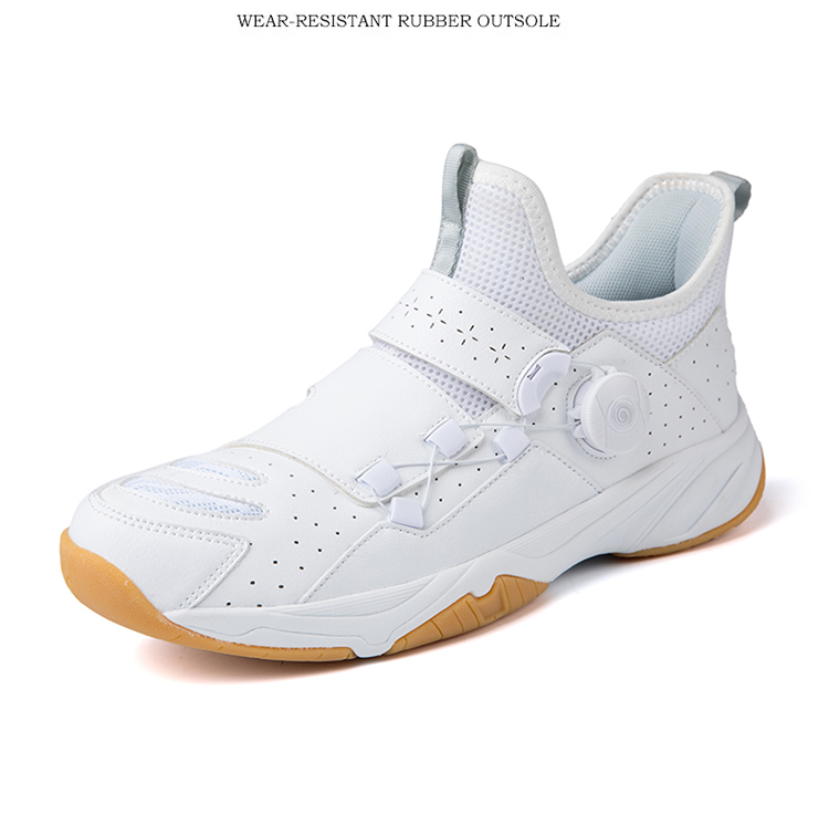hommes et femmes Badminton sol dur extérieur doux pelouse antidérapant résistant à l'usure poignée lisse chaussures de sport