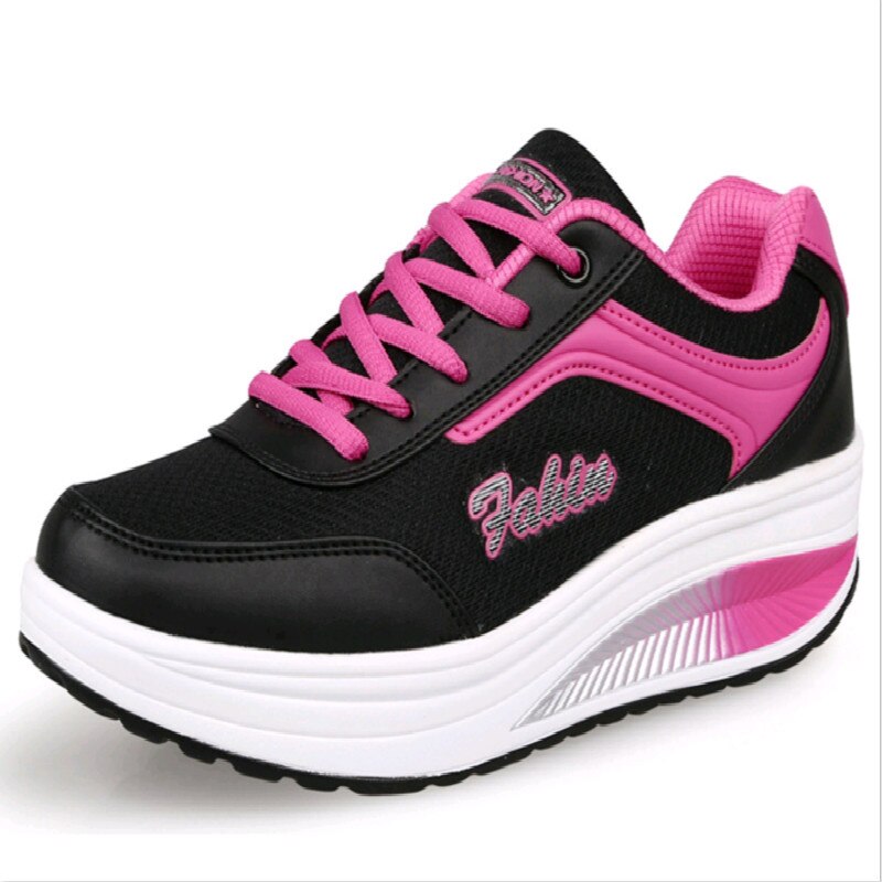 Tennis Feminino-Chaussures de Tennis pour femmes, baskets pour gymnastique augmentant la taille et la stabilité, stabilité et Fitness, collection