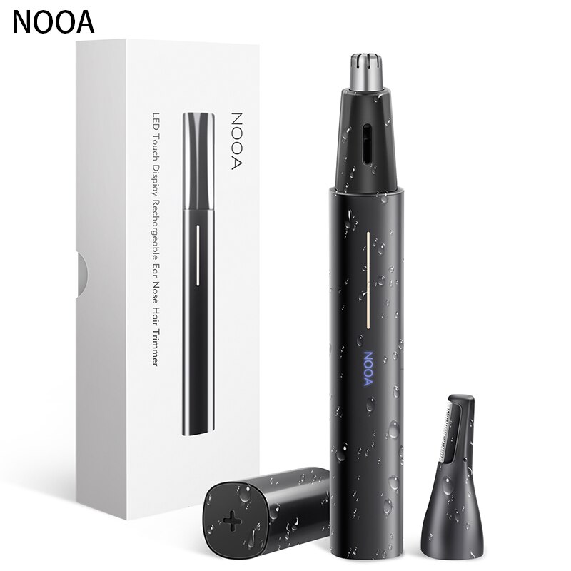 4 In 1 Neus En Oor Trimmer Voor Mannen Tondeuse Chop Haren Om De Neus Trimmer Voor Neus Blow tot De Neus En Oor Trimmer: 2 in 1 trimmer