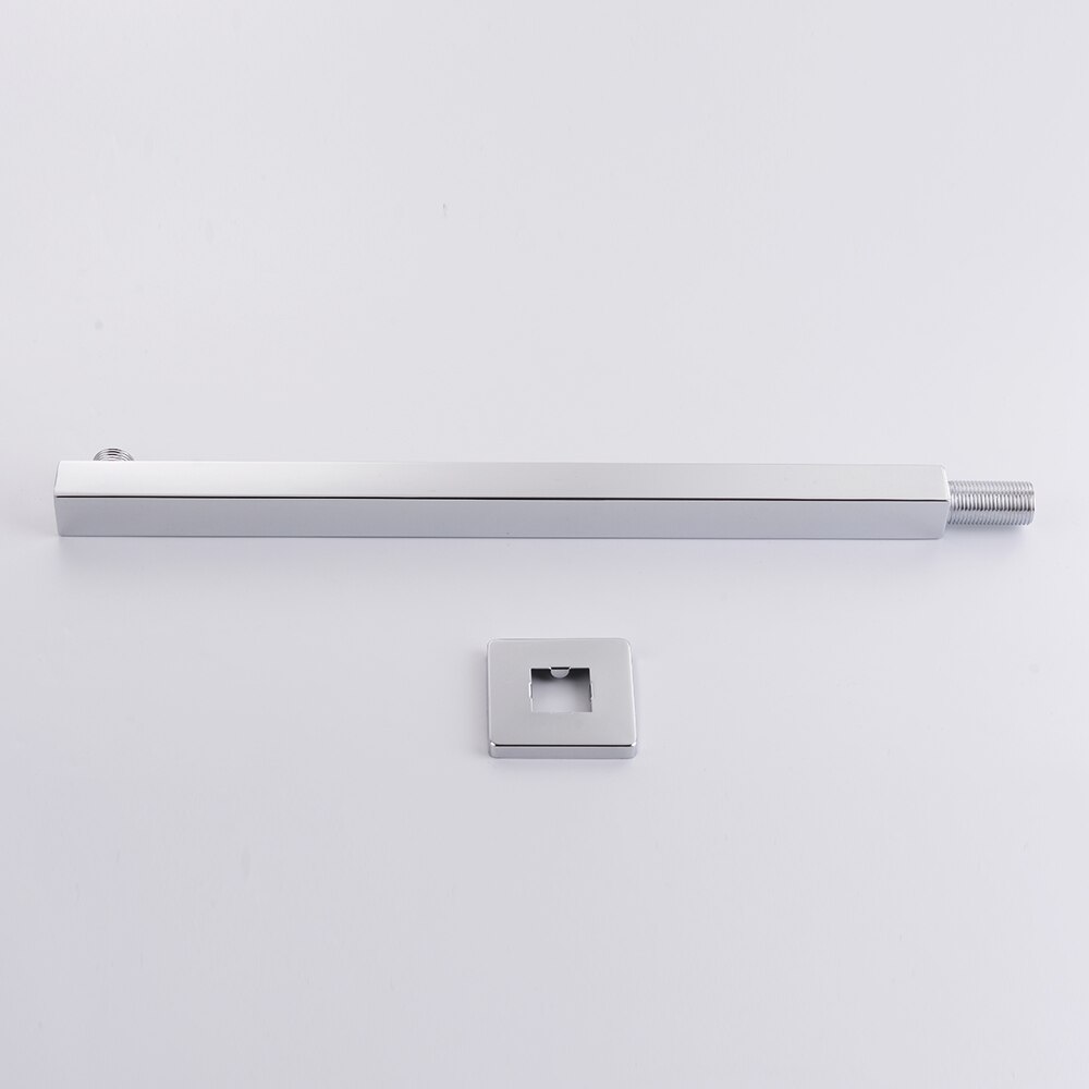 380mm Brass Made Chrome Shower Arm Wall Mounted Shower Head Arm Ceiling Mounted Shower Head Arm
